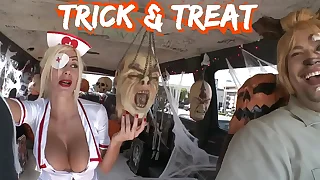 BANGBROS  Halloween Special With Puma Swede On The Bang Bus FBF