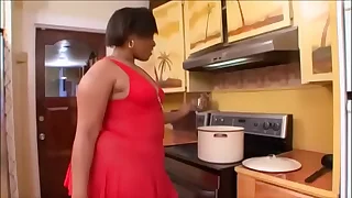 Obese Booty Ebony Lady Takes The Same BBC Dead ringer