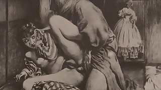 vintage chapfallen drawings