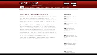 BDSMInterview Interview mit Gentledomde – Die kostenlose  niveauvolle BDSMCommunity