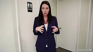 clubtugSexy milf gives you a pov hanjob