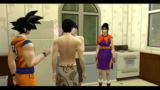 Dragon Ball Porn Epi 40 Marido Destruido al Ver Que Su Amada Esposa Videl es Robada y Transformada en una Perra Netorare Hentai Parodia