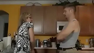 Cory Chase in StepSON FUCKS STEPMOM IN THE Kitchen