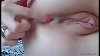 Horny Amateur Teen Asshole closeup  699cams
