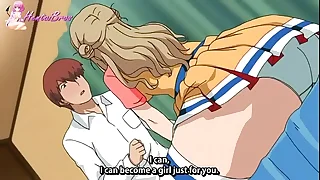 hentai girl swallowed cum
