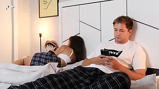 Step Fellowcountryman Fucked Virgin Step Sister and Cum Inside Her Tight Pussy!