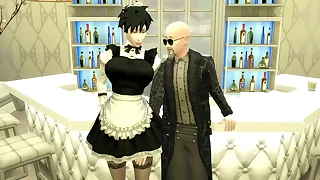 Sirvientas Esclavas Episodio 10 Videl Joven Hermosa Esposa es Chantajiada por el Jefe Pervertido de su Marido Cornudo Netorare Dragon Ball Hentai