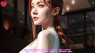 Makima From Chainsaw Man HyperRealistic Hentai Partial