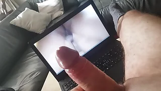 Getting hot watching porn videos