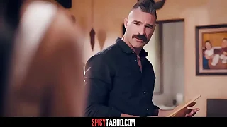 Kinky stepdad guestimated fuck his stepdaughter