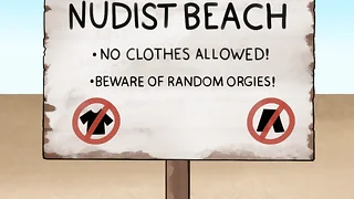 Along to Nude Beach ORGY  3D Cartoon Parody  2025