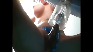 Dirty Talking Shemale Fucks Her Fleshlight